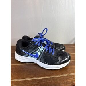 Nike Dart 10 Black Blue Lightweight Running Jogging Sneakers Athletic Shoes Sz 8
